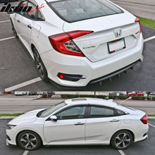 Load image into Gallery viewer, 2016-2018Â Honda Civic Sedan IKON Front Rear Bumper Lip Side Skirts