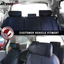 Load image into Gallery viewer, 2011-2000 Toyota Sienna Black Front Middle Rear Headrest Faux Leather