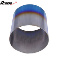 Load image into Gallery viewer, Universal Fitment 4'' N1 Style Rear Muffler Exhaust Tip Titanium Burnt