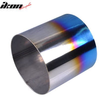 Load image into Gallery viewer, Universal Fitment 4'' N1 Style Rear Muffler Exhaust Tip Titanium Burnt