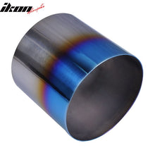 Load image into Gallery viewer, Universal Fitment 4'' N1 Style Rear Muffler Exhaust Tip Titanium Burnt