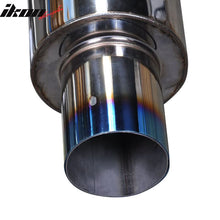 Load image into Gallery viewer, Universal Fitment 4'' N1 Style Rear Muffler Exhaust Tip Titanium Burnt