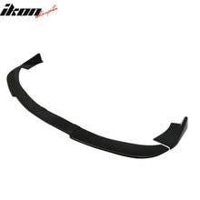 Load image into Gallery viewer, For Universal Black Front Bumper Lip Protector PU Spoiler Air Dam 3PC