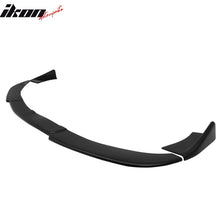 Load image into Gallery viewer, For Universal Black Front Bumper Lip Protector PU Spoiler Air Dam 3PC