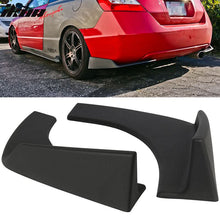 Load image into Gallery viewer, Universal Fitment Textured Black Front Rear Bumper Lip Splitters PP