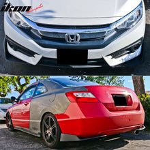 Load image into Gallery viewer, Universal Fitment Textured Black Front Rear Bumper Lip Splitters PP
