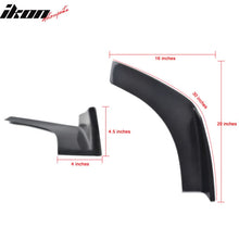 Load image into Gallery viewer, Universal Fitment Textured Black Front Rear Bumper Lip Splitters PP