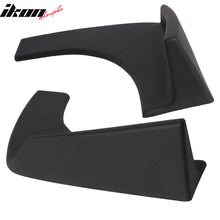 Load image into Gallery viewer, Universal Fitment Textured Black Front Rear Bumper Lip Splitters PP