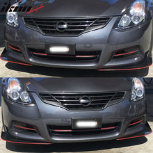 Load image into Gallery viewer, Universal Type 3 Front Bumper Lip Splitter Winglet Carbon Fiber