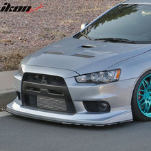 Load image into Gallery viewer, 2008-2015 Mitsubishi Lancer EVO X 10 Front Splitter For VTX Voltex Lip