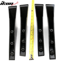 Load image into Gallery viewer, Universal Unpainted Rear Bumper Lip Diffuser Shark Fins ABS 4PC