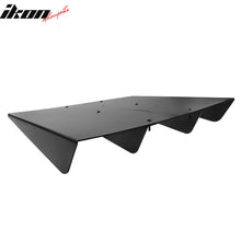 Load image into Gallery viewer, Universal Unpainted 22x20" Rear Bumper Lip Diffuser Assembly Cover ABS