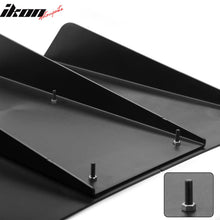 Load image into Gallery viewer, Universal Unpainted 22x20" Rear Bumper Lip Diffuser Assembly Cover ABS