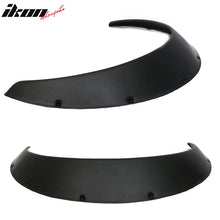Load image into Gallery viewer, Universal Fit 90MM 2PC Rear Fender Flares Wide Body Wheel Arches PP
