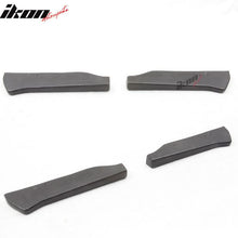Load image into Gallery viewer, 12.5" x 2.5" Universal GT Style Rear Bumper Lip Spats Splitters PU
