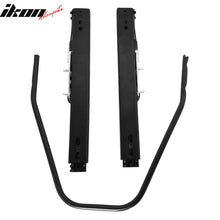 Load image into Gallery viewer, Universal 14" Lock Rail Track Set Racing Seat Adjust Dual Slider Steel