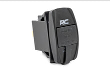 Load image into Gallery viewer, USB Switch Insert | 2x1 with Logo | Blue Back Light