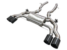 Load image into Gallery viewer, MAD X3M X4M F97 F98 S58 Axle Back Exhaust. Options -Brushed.Black,Carbon (no charge for tips)