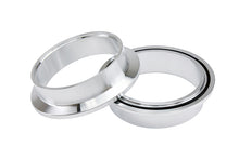 Load image into Gallery viewer, HPS Performance VCKIT-AL-400 HPS V-band clamp with interlocking aluminum flanges for 4" OD tubing.
