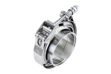 Load image into Gallery viewer, HPS Performance VCKIT-SS-500 HPS V-band clamp with interlocking stainless steel flanges for 5" OD tubing.