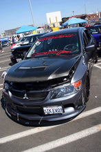 Load image into Gallery viewer, Mitsubishi Evolution 9 (Evo 9) Carbon Fiber Front Wind Splitter 2006-2007
