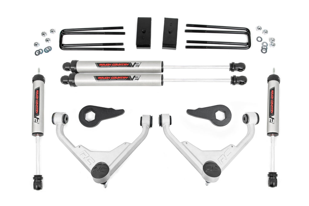 3 Inch Lift Kit | FT Code | V2 | Chevy/GMC 2500HD/3500HD/Suburban 2500/Yukon XL 2500 (01-10)