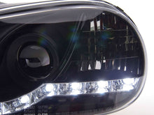 Load image into Gallery viewer, Volkswagen Golf 4 Black LED Headlights with Daytime Running Lights (1997 - 2003)