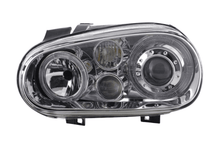 Load image into Gallery viewer, Volkswagen Golf 4 Type 1J Chrome Angel Eyes Headlights (1998-2003)