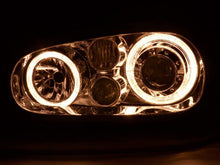 Load image into Gallery viewer, Volkswagen Golf 4 Type 1J Chrome Angel Eyes Headlights (1998-2003)