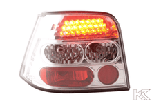 Load image into Gallery viewer, Volkswagen Golf 4 Type 1J Chrome Clear LED Taillights Set (1998 - 2002)