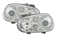 Load image into Gallery viewer, Volkswagen Golf 4 Type 1J Chrome Headlight Set (1998-2003)