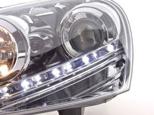 Load image into Gallery viewer, Volkswagen Golf 5 Chrome LED Headlights with Daytime Running Lights (2003 - 2008)