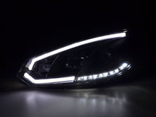 Load image into Gallery viewer, Volkswagen Golf 6 Black LED Headlights with Daytime Running Lights (2008 - 2014)