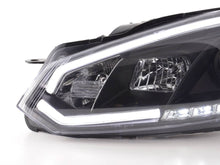 Load image into Gallery viewer, Volkswagen Golf 6 Black LED Headlights with Daytime Running Lights (2008 - 2014)