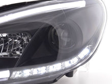 Load image into Gallery viewer, Volkswagen Golf 6 Black LED Headlights with Daytime Running Lights (2008 - 2014)
