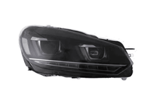 Load image into Gallery viewer, Volkswagen Golf 6 MK6 Black Demon Eyes Projector Headlight (2008 - 2014)