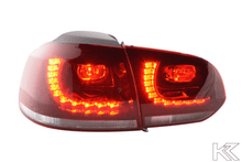 Load image into Gallery viewer, Volkswagen Golf 6 R Style Red LED Taillights Set (2008-2014)