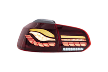Load image into Gallery viewer, Volkswagen Golf MK6 Smoke and Red Dynamic Lighting OLED Taillights (2008 - 2014)