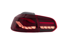 Load image into Gallery viewer, Volkswagen Golf MK6 Smoke and Red Dynamic Lighting OLED Taillights (2008 - 2014)