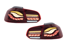 Load image into Gallery viewer, Volkswagen Golf MK6 Smoke and Red Dynamic Lighting OLED Taillights (2008 - 2014)