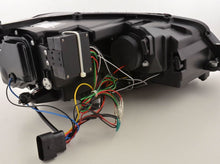 Load image into Gallery viewer, Volkswagen Golf Mk7 Black LED Headlights - R Style Chrome (12-17)