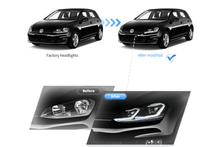 Load image into Gallery viewer, Volkswagen Golf MK7 - OEM Style Facelift Style - Projector Headlight (2012 - 2017)