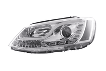 Load image into Gallery viewer, Volkswagen Jetta 6 Chrome LED Headlights with Daytime Running Lights (2011-2018)