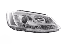 Load image into Gallery viewer, Volkswagen Jetta 6 Chrome LED Headlights with Daytime Running Lights (2011-2018)