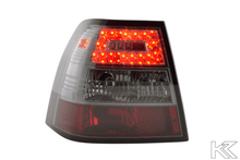 Load image into Gallery viewer, Volkswagen Jetta Mk4 (Bora) Type 1J Chrome Smoke LED Taillights Set (1998 - 2003)