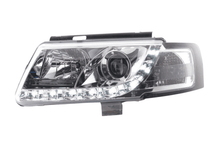 Load image into Gallery viewer, Volkswagen Passat (B5 / 3B) Chrome LED Headlights with Daytime Running Lights (1997 - 2000)
