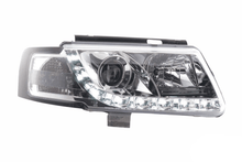 Load image into Gallery viewer, Volkswagen Passat (B5 / 3B) Chrome LED Headlights with Daytime Running Lights (1997 - 2000)