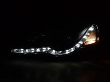 Load image into Gallery viewer, Volkswagen Passat (B6 / 3C) Black LED Headlights with Daytime Running Lights (2005 - 2010)