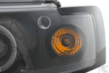 Load image into Gallery viewer, Volkswagen Passat Type 3B 97-00 Black Headlight Set (1997-2000)