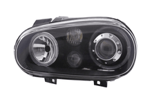 Load image into Gallery viewer, VW Golf 4 (1J) OE+ Black Angel Eyes Headlights- (1998-2003)